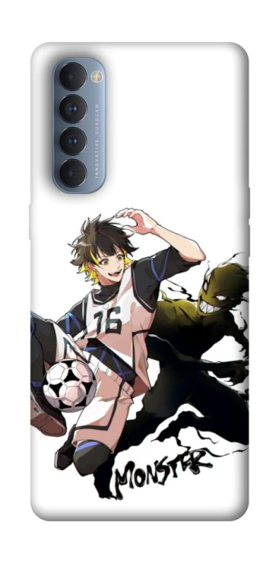 Чохол на Oppo Reno 4 Pro Blue Lock фото 1 з 1