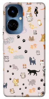 Чехол на TECNO Camon 19 Pro Cat style ver.1 фото 1 из 1
