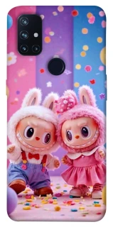 Чехол на OnePlus Nord N10 5G Labubu twins ver.3 фото 1 из 1