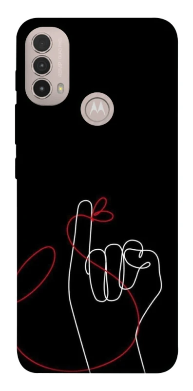 Чохол на Motorola Moto E40 Pair romantic theme ver.8 фото 1 з 1