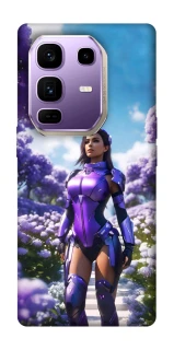 Чохол на Infinix Note 50 Pro+ Cyber space girl ver.4 фото 1 з 1