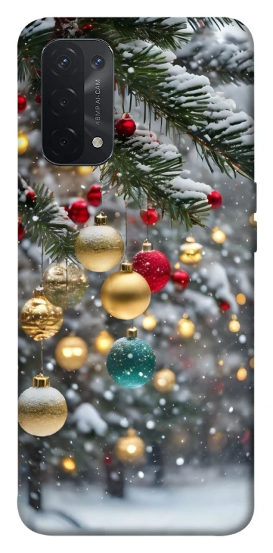 Чохол на Oppo A54 5G / A74 5G Новорічний v48 фото 1 з 1
