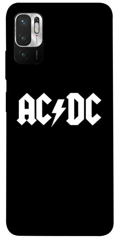 Чохол на Xiaomi Redmi Note 10 5G AC/DC logo фото 1 Чохол на Xiaomi Redmi Note 10 5G AC/DC logo фото 1 з 1