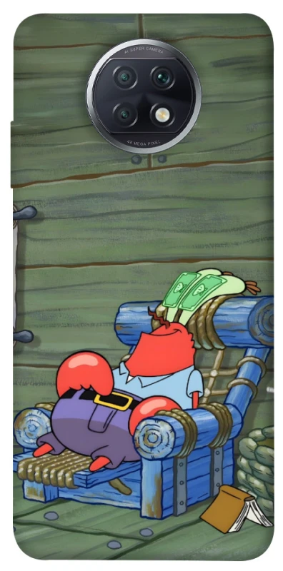 Чехол на Xiaomi Redmi Note 9 5G / Note 9T Mr.Krabs фото 1 из 1