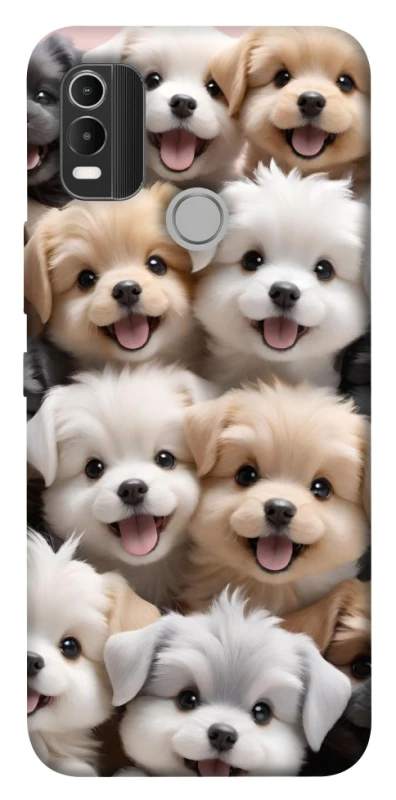 Чохол на Nokia C21 Plus Doggy Love фото 1 з 1