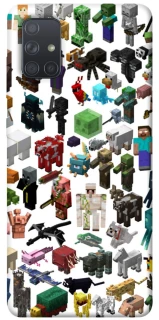 Чохол на Samsung Galaxy A71 Minecraft v4 фото 1 з 1