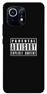 Чохол на Xiaomi Mi 11 Parental Advisory Label фото 1 Чохол на Xiaomi Mi 11 Parental Advisory Label фото 1 з 1