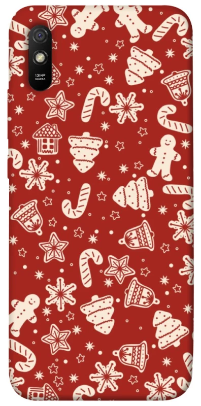Чохол на Xiaomi Redmi 9A Новорічний v3 фото 1 з 1