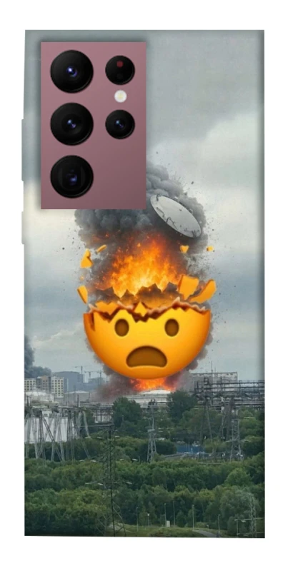 Чохол на Samsung Galaxy S22 Ultra Moscow never sleeps ver.2 фото 1 з 1