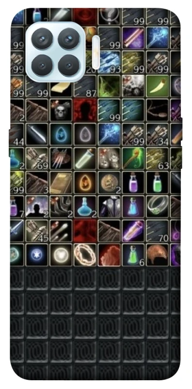 Чохол на Oppo F17 Pro Inventory menu ver.2 фото 1 з 1