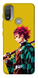 Чохол на Motorola Moto E20 Tanjiro Kamado v2 фото 1 з 1