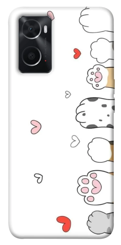 Чохол на Oppo A76 4G Paws фото 1 з 1