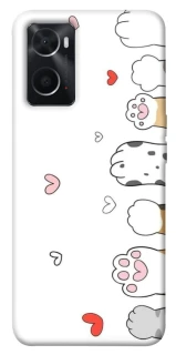 Чохол на Oppo A76 4G Paws фото 1 з 1