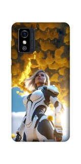 Чехол на ZTE Blade L9 Cyber space girl ver.3 фото 1 из 1