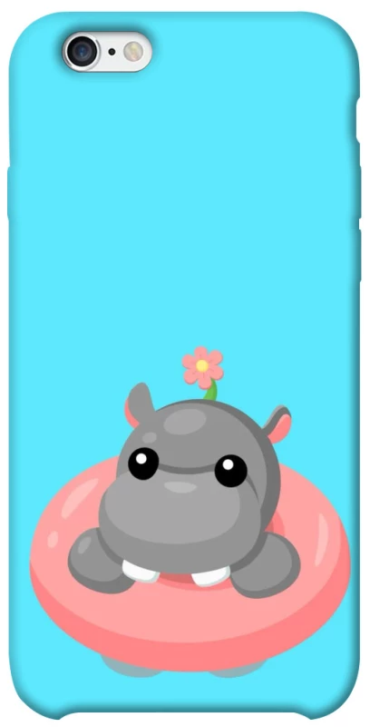 Чохол на Apple iPhone 6/6s (4.7") Adopt Me Hippo Floatie фото 1 з 1