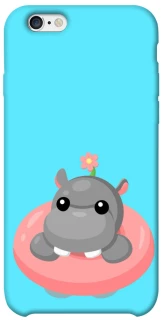 Чехол на Apple iPhone 6/6s (4.7") Adopt Me Hippo Floatie фото 1 из 1