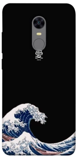Чехол на Xiaomi Redmi 5 Plus / Redmi Note 5 (Single Camera) Japa wave фото 1 из 1