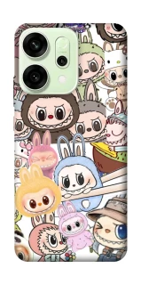 Чохол на Oppo Reno 14 All Labubus фото 1 з 1