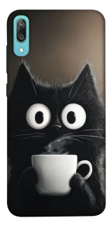 Чехол на Huawei Y6 Pro (2019) morning cat фото 1 из 1