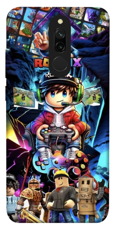 Чохол на Xiaomi Redmi 8 Roblox collage ver.4 фото 1 з 1