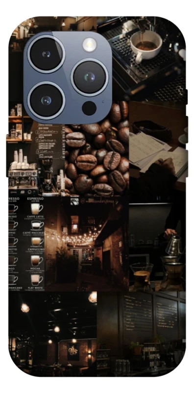 Чохол на Apple iPhone 16 Pro Max Coffee collage ver.1 фото 1 з 1