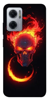 Чохол на Xiaomi Redmi Note 11E Blood Skull фото 1 Чохол на Xiaomi Redmi Note 11E Blood Skull фото 1 з 1