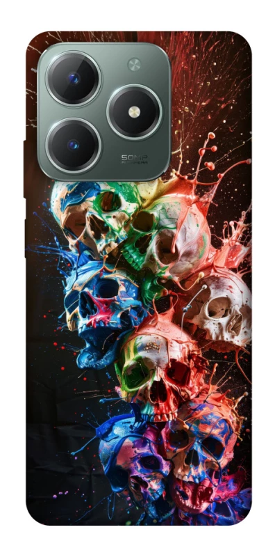 Чохол на Realme C61 Skulls фото 1 з 1