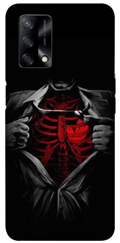Чехол на Oppo A74 4G Skeleton Heart фото 1 из 1