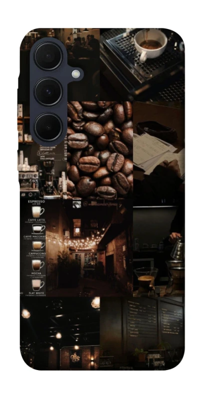 Чохол на Samsung Galaxy A55 Coffee collage ver.1 фото 1 з 1