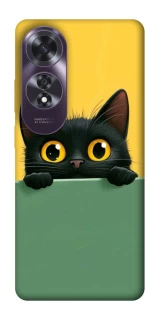 Чохол на Oppo A60 Black cat v2 фото 1 з 1