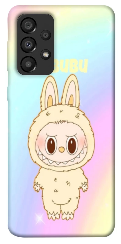 Чохол на Samsung Galaxy A33 5G Fluffy Rainbow Labubu фото 1 з 1