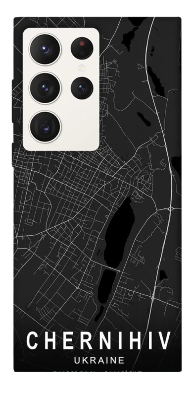 Чохол на Samsung Galaxy S23 Ultra Chernihiv map фото 1 з 1