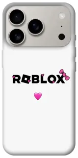 Чехол на Apple iPhone 18 Pro Roblox heart фото 1 из 2