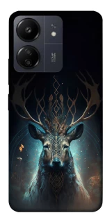 Чехол на Xiaomi Poco C65 Скандинавский олень v2 фото 1 из 1