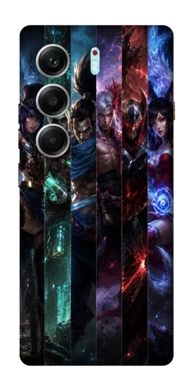 Чохол на Tecno Camon 40 Pro 5G League of Legends ver.2 фото 1 з 1