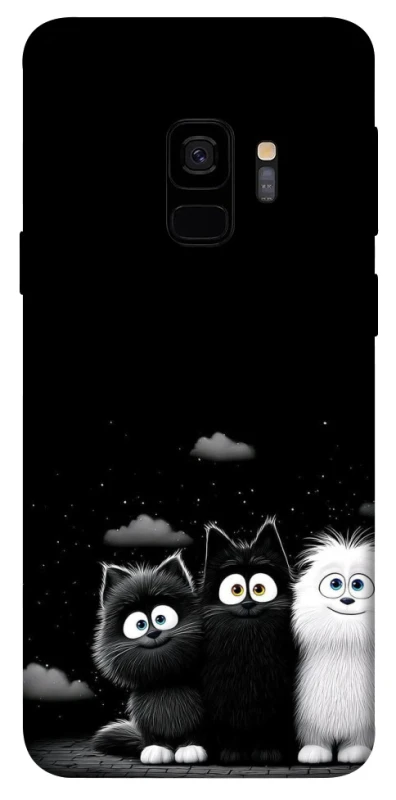 Чехол на Samsung Galaxy S9 Three Cats фото 1 из 1