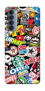 Чехол на Oppo Reno 4 Pro brands фото 1 из 1