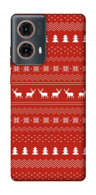 Чохол на Motorola Moto G85 Новорічний v12 фото 1 з 1