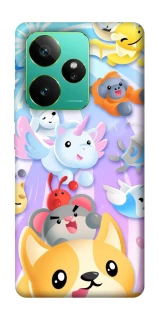 Чехол на Realme GT 7 Adopt Me Rainbow Pet Parade фото 1 из 1