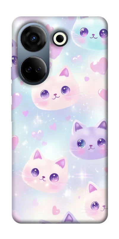 Чехол на TECNO Camon 20 Pro (CK7n) Funny Kittens ver.4 фото 1 из 1