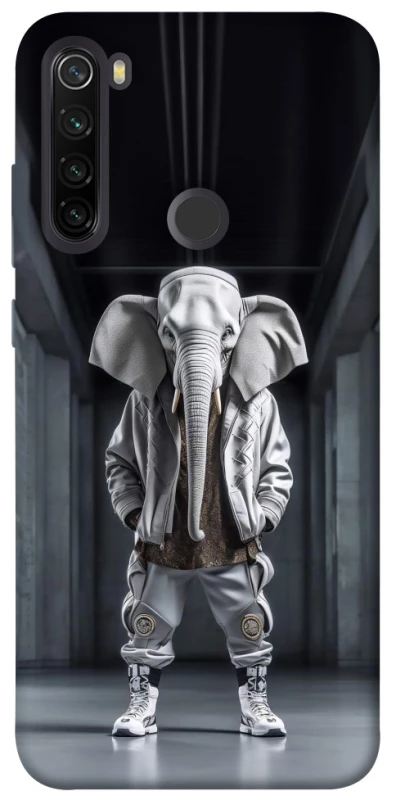 Чехол на Xiaomi Redmi Note 8T Слон v2 фото 1 из 1