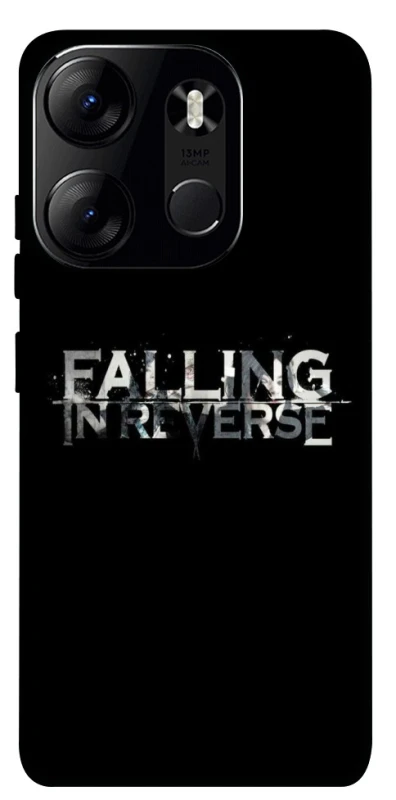Чехол на Tecno Spark Go 2023 Falling In Reverse logo фото 1 из 1