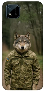 Чехол на Realme C20 Волк защитник фото 1 из 1