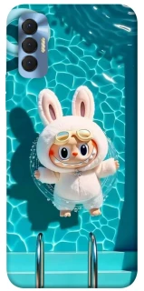 Чехол на TECNO Spark 8P Labubu in the pool ver.2 фото 1 из 1