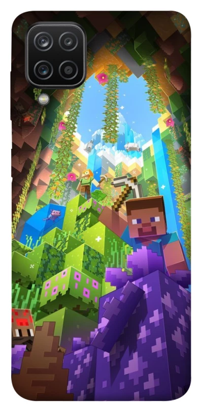 Чохол на Samsung Galaxy A12 Minecraft forever фото 1 з 1