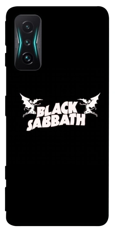 Чохол на Xiaomi Redmi K50 Gaming Black Sabbath logo ver.2 фото 1 з 1