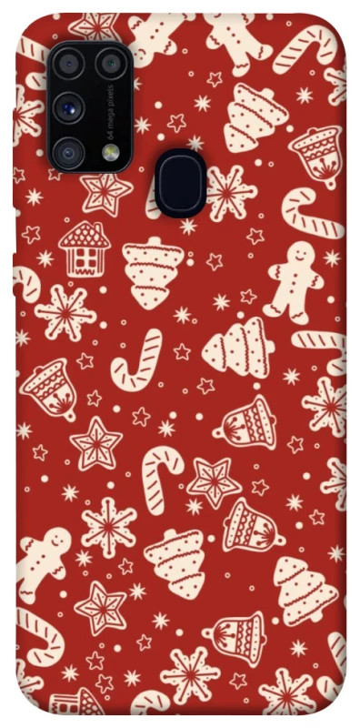Чехол на Samsung Galaxy M31 Новогодний v3 фото 1 из 1