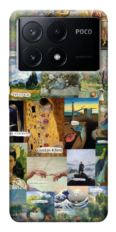 Чехол на Xiaomi Poco X6 Art collage ver.8 фото 1 из 1