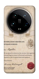 Чехол на Xiaomi 14 Ultra The Hogwarts acceptance letter фото 1 из 1