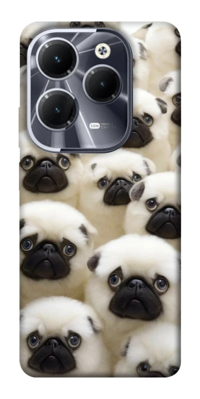 Чохол на Infinix Hot 40 Pro Doggy Pug Love фото 1 з 1